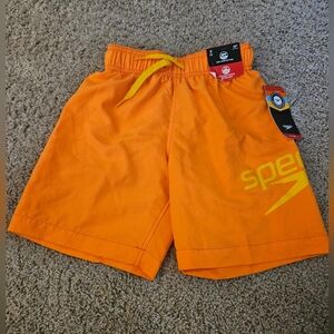 NWT Speedo little boys swim shorts size S